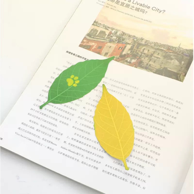Leaf Thermometer Ideas Bookmark