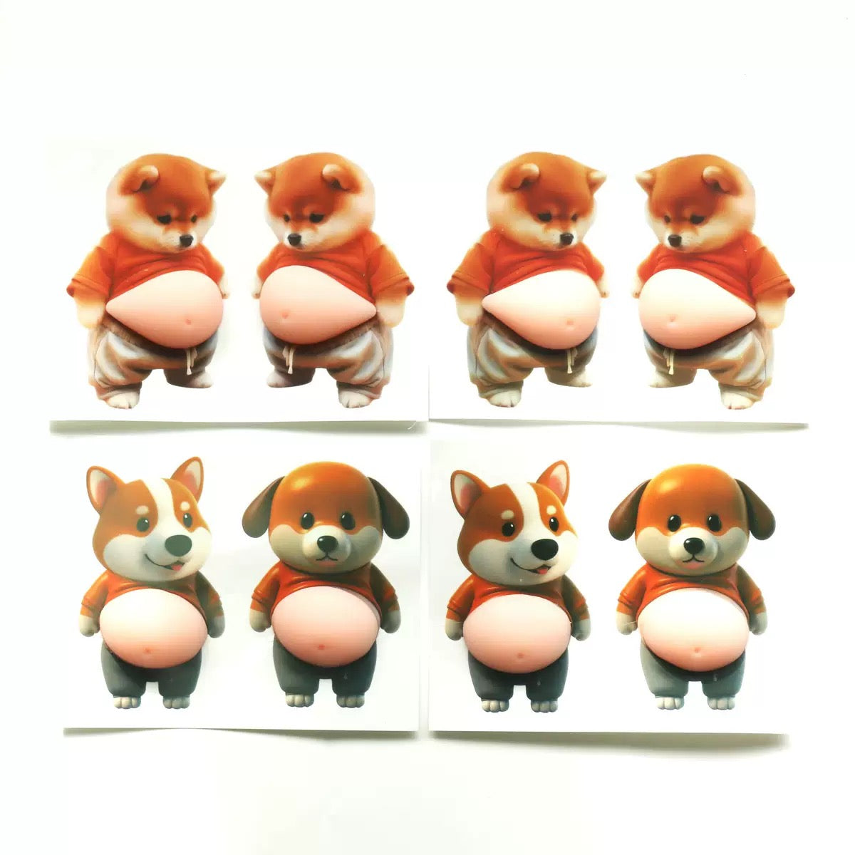 Cute Bumper Stickers Phone Decal Set (10 designs total, 2 stickers per design) $12 USD gets you 20 stickers total