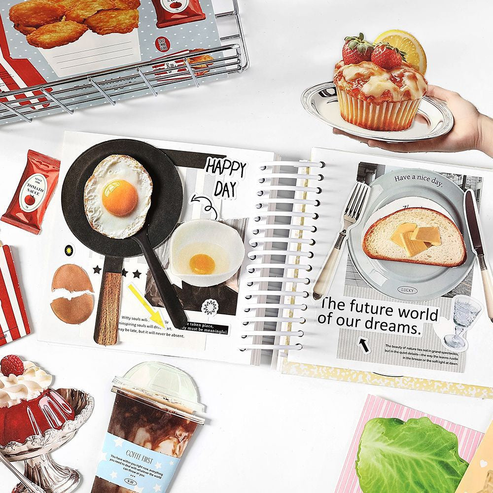 677-Piece Folding Sticky Notes Set – 5 Themes, 677 Unique Designs