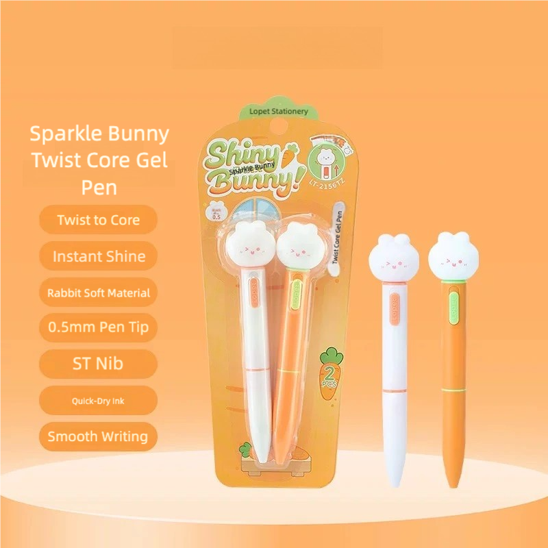 Glow-in-the-Dark Star Pens – 2 Pack with Built-In Night Light
