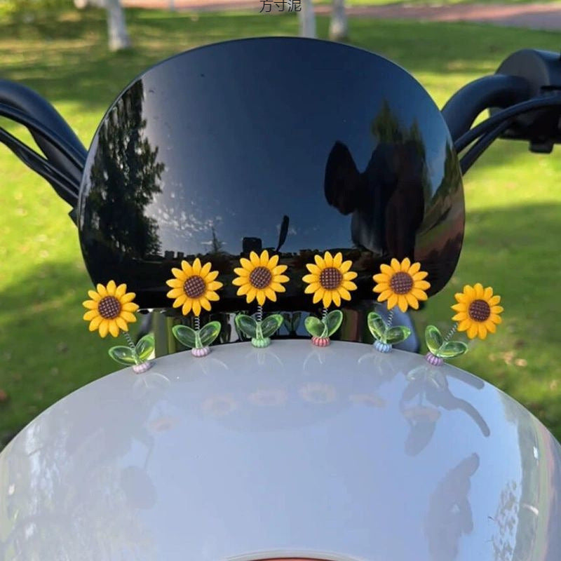 Swinging Sunflowers come in packs of 6 (buy one get one free)