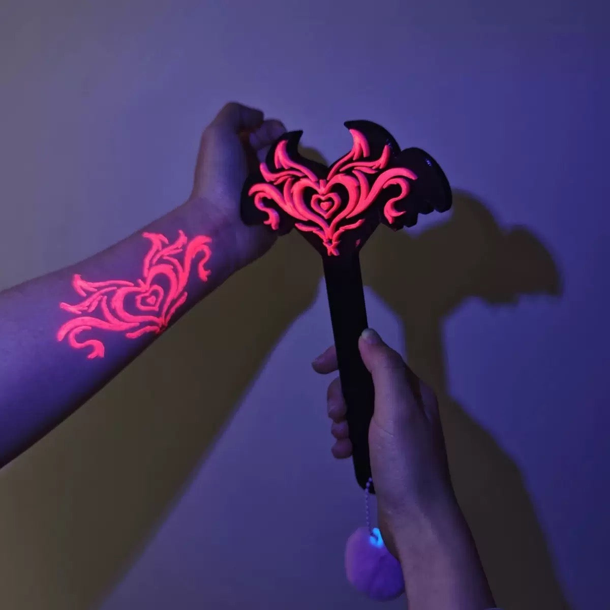 UV Glow Tattoo Stamp Set