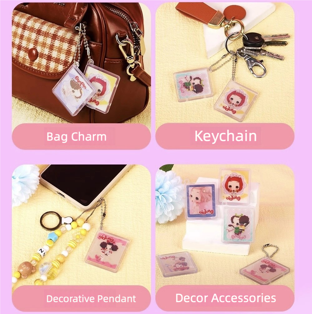 DIY Keychain Making Kit – All-in-One Pendant Craft Machine Set