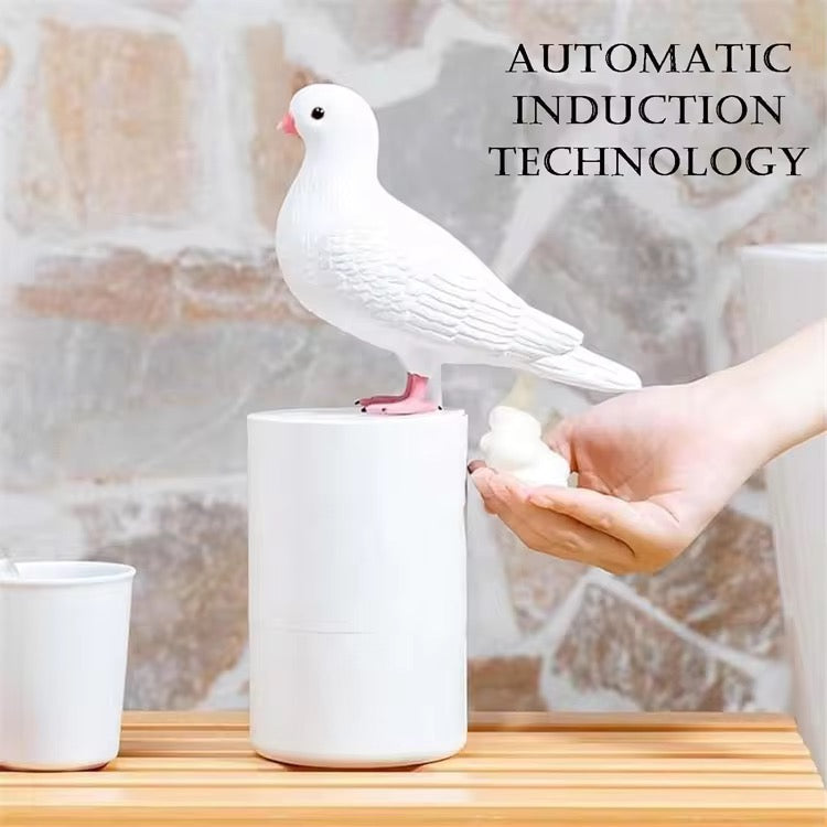 Automatic Bird Soap Dispenser – Touchless Dove Design Foam Soap Pump for Kitchen & Bathroom