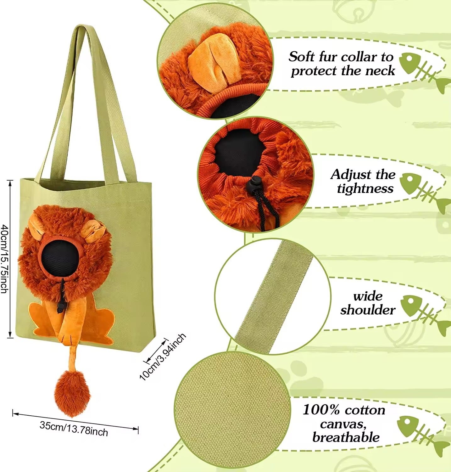 Kitten Outing Backpack