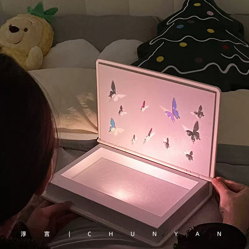 Enchanté™ Dynamic Butterfly Light Jewelry Box