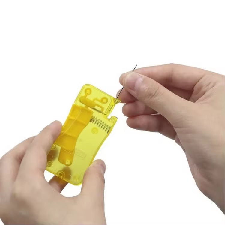 Hand Sewing Aid Set (Two Needle Threaders + Two Hand Sewing Aids)