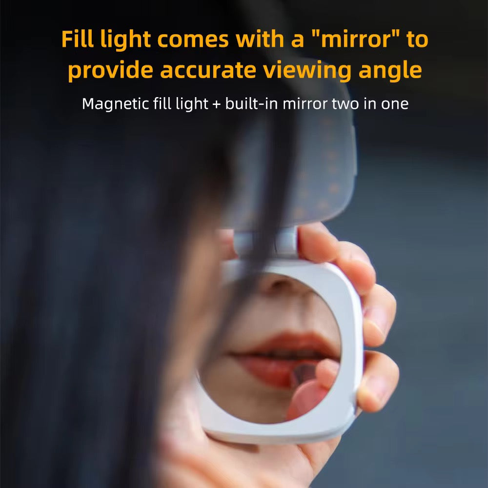 Magnetic cell phone fill light(Free color-changing roast duck)