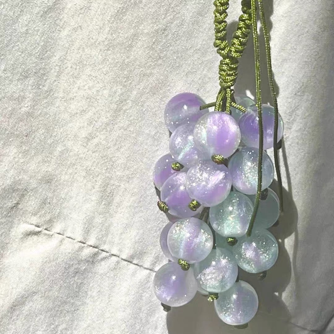 UV Color-Changing Grape Bracelet – 1 Finished Piece + FREE DIY Kit Included