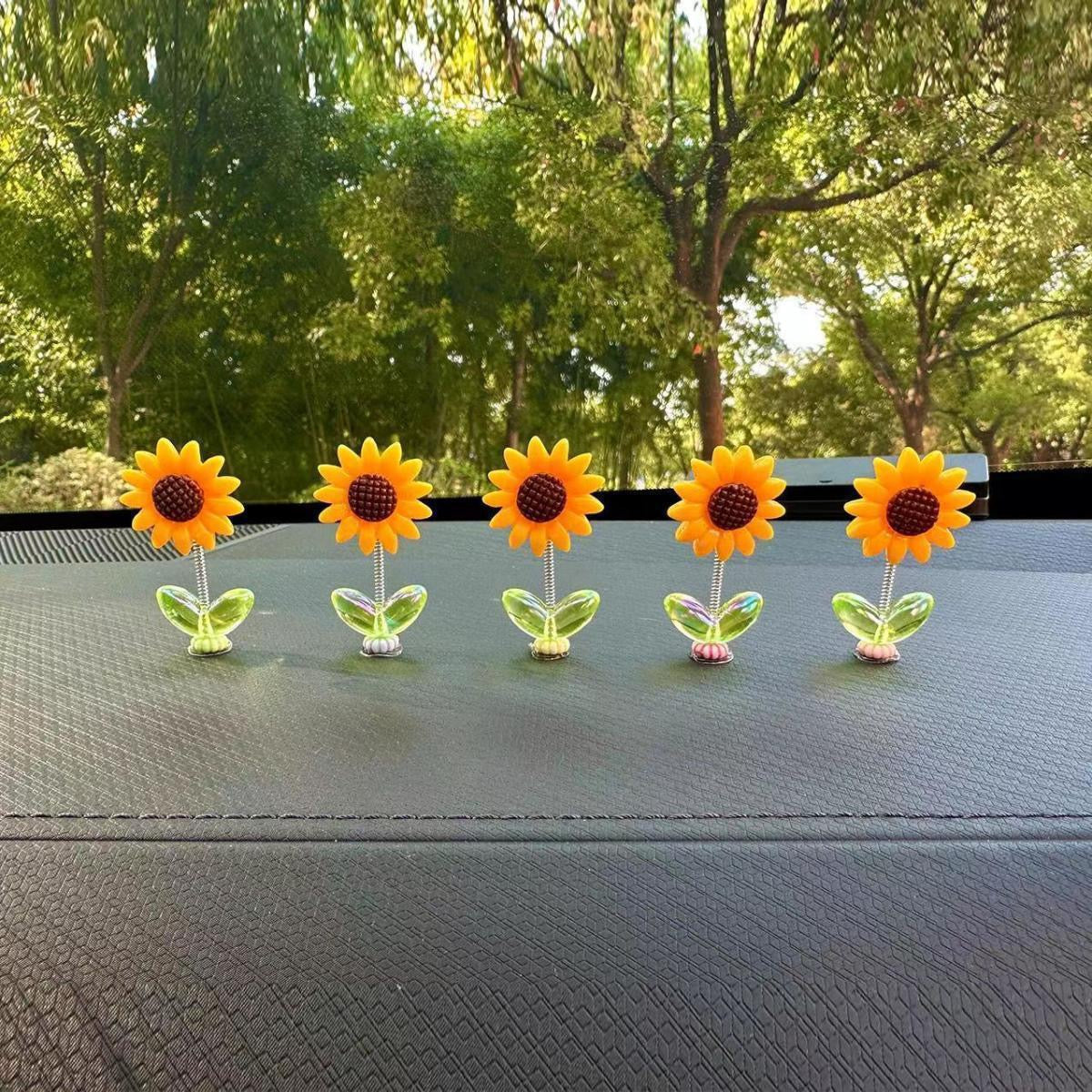 Swinging Sunflowers come in packs of 6 (buy one get one free)
