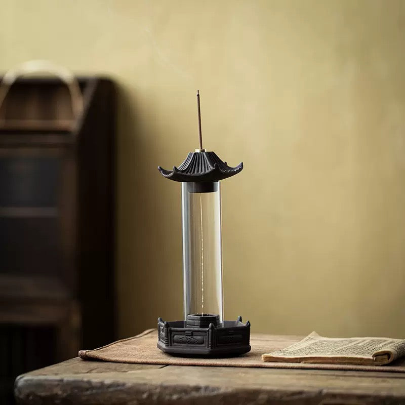 Artistic incense burner