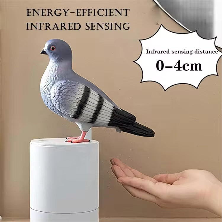 Automatic Bird Soap Dispenser – Touchless Dove Design Foam Soap Pump for Kitchen & Bathroom