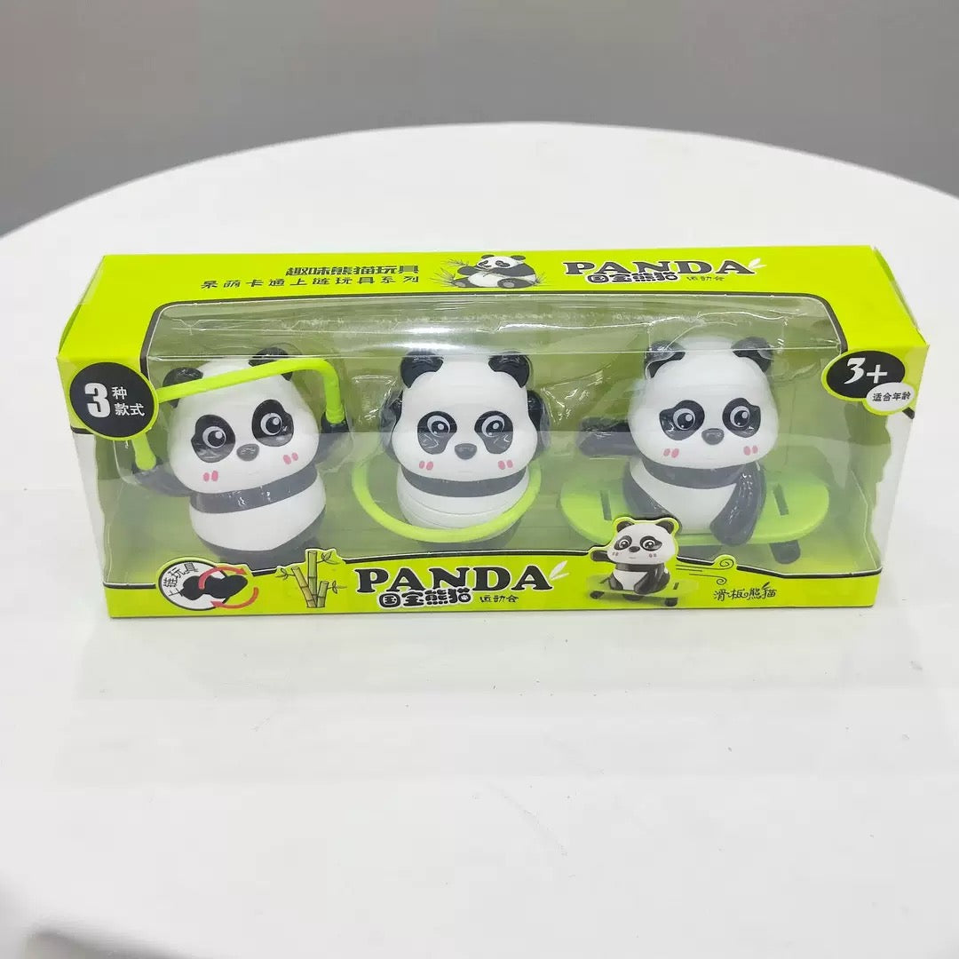 Clockwork Panda (3pcs) Set