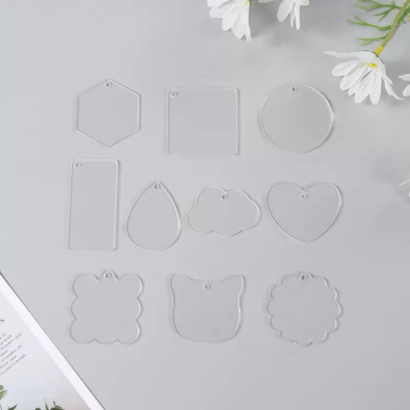 DIY Stained Glass Fridge Magnet Kit – 20 Acrylic Shapes, 36 Patterns & Complete Painting Set