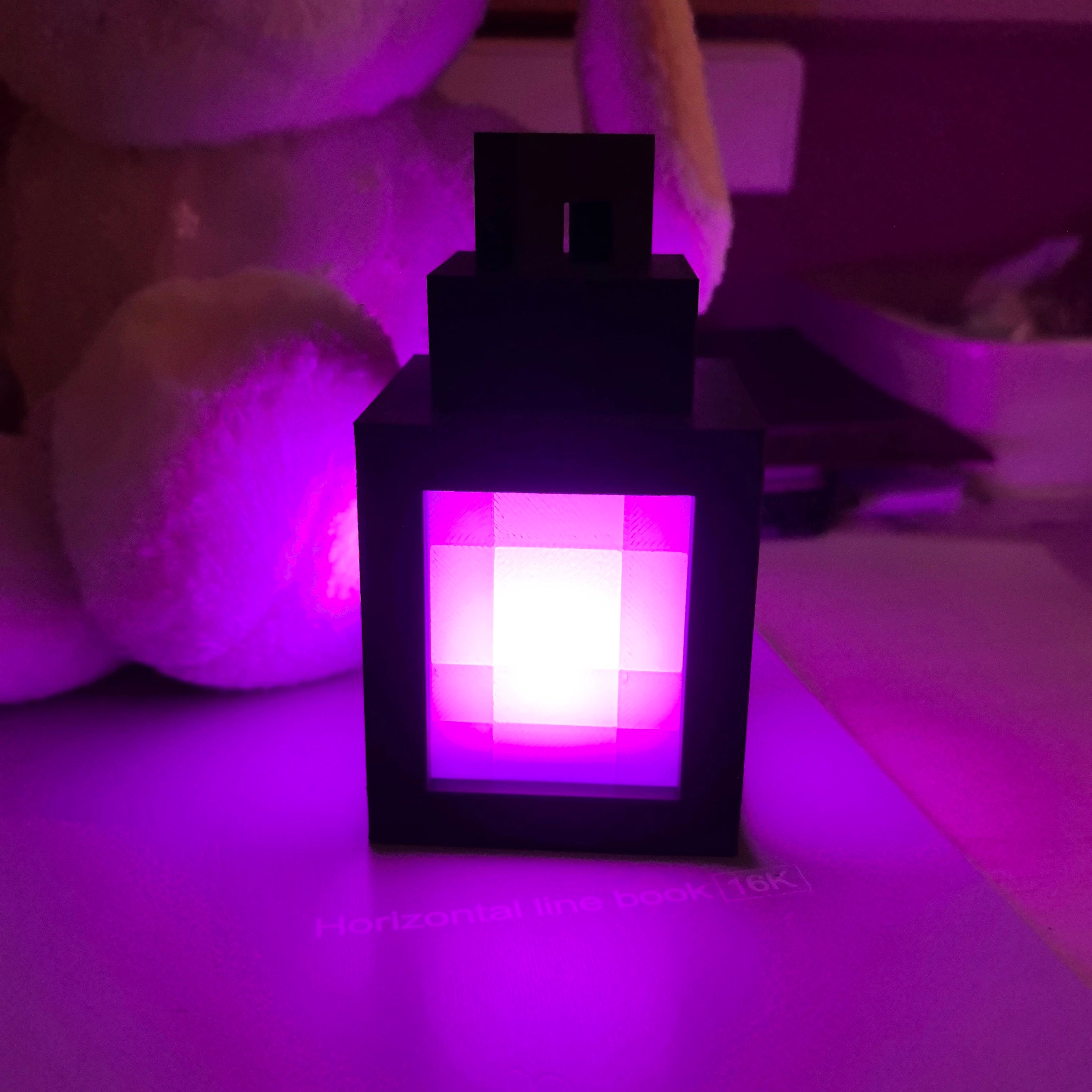 My World Pixel Night Light