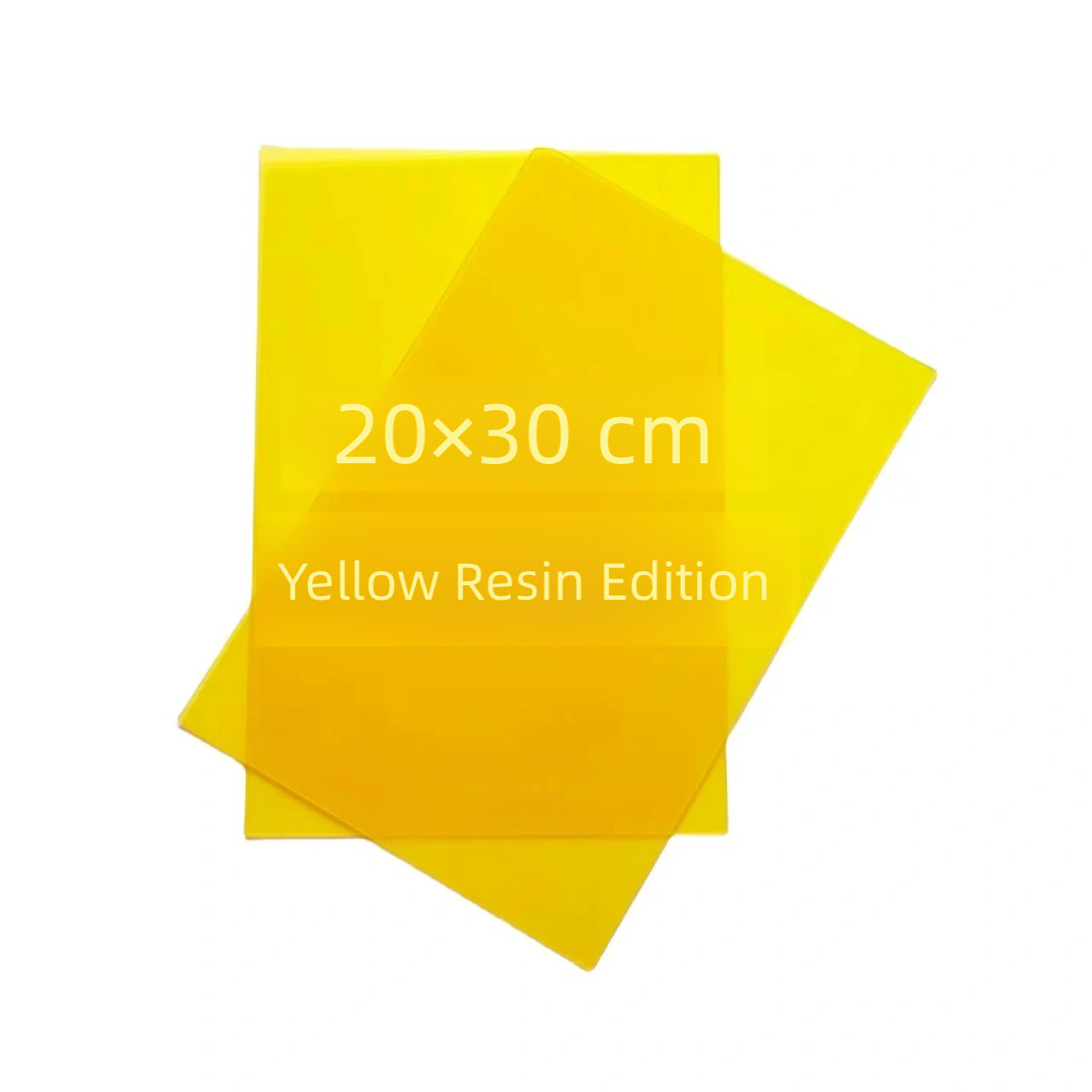DIY Photosensitive Resin Plate 2-Pack (20 × 30 cm, 2 mm Thick)