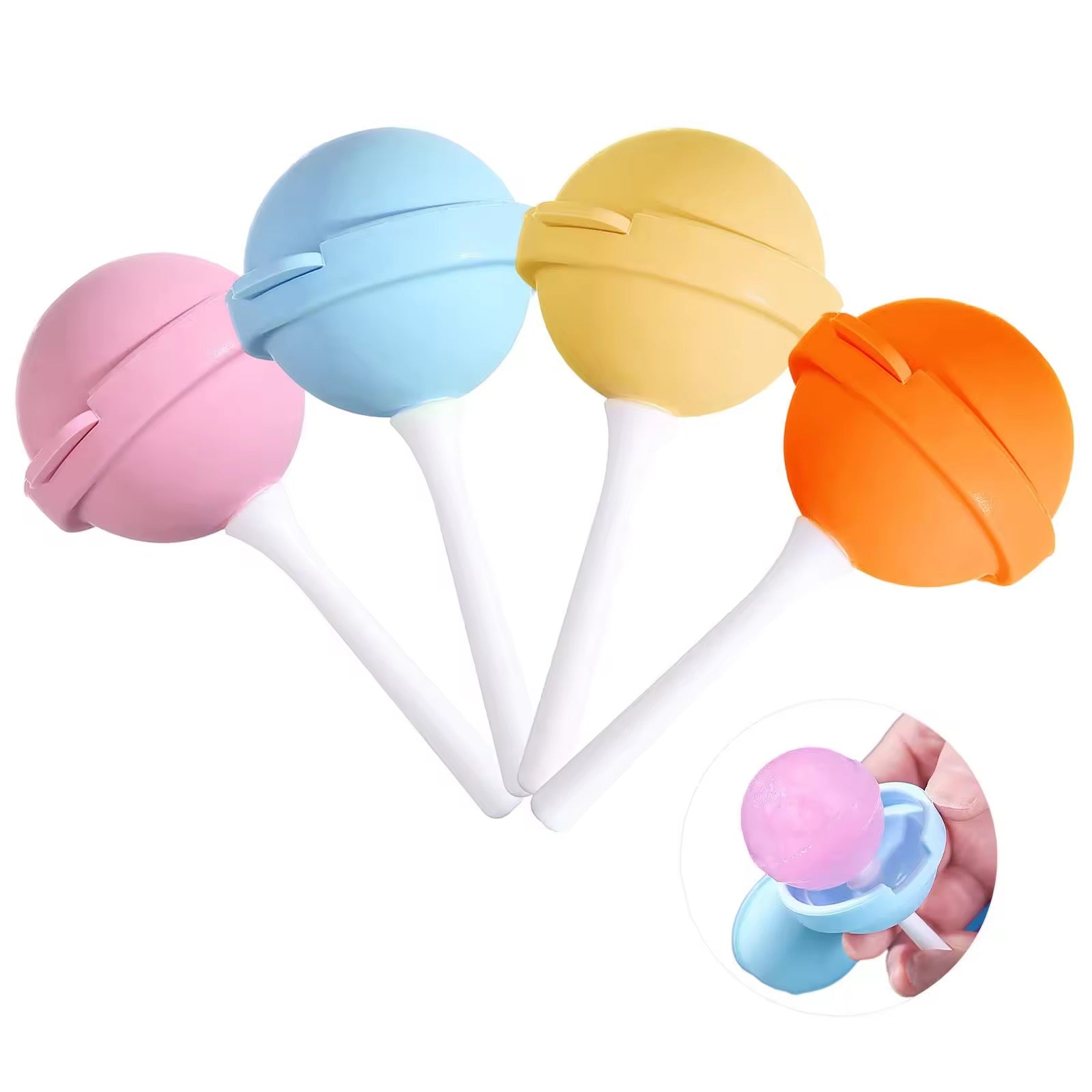 🍭 Popsicle Mold That Looks Like Candy (Set of 6)