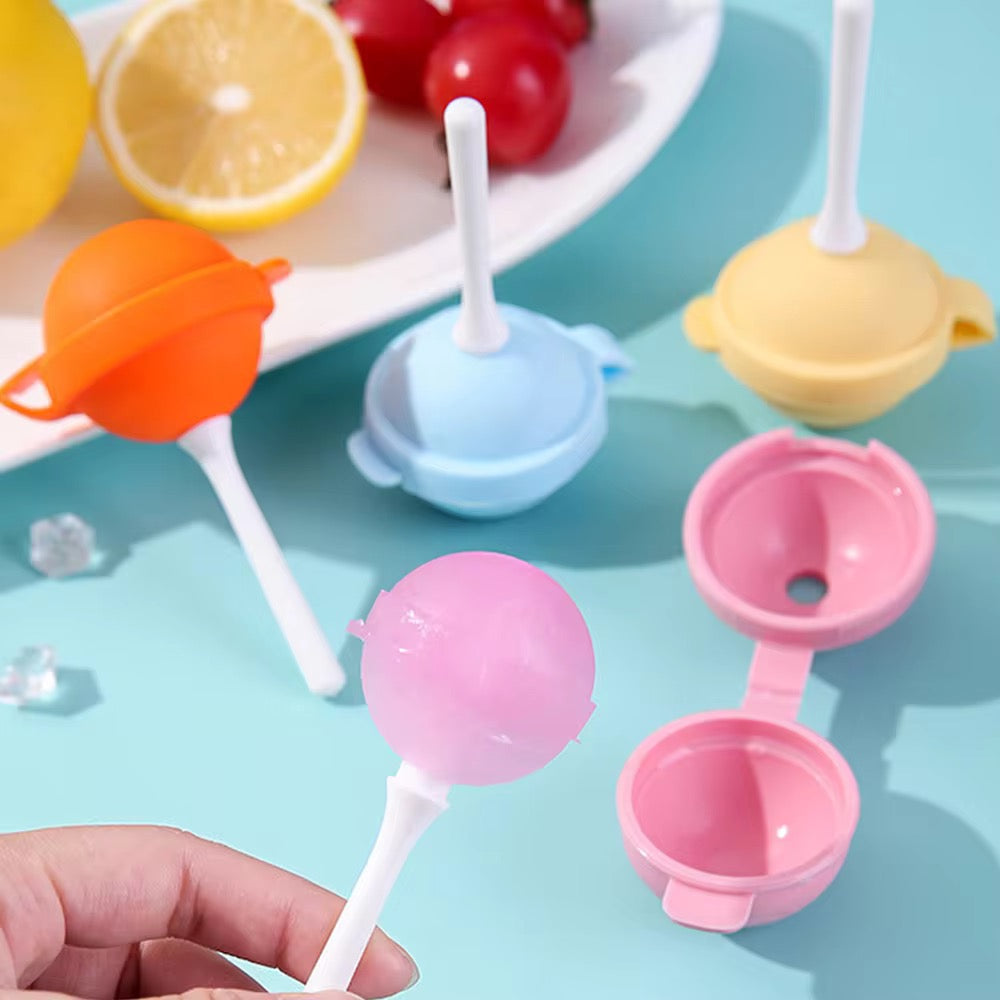 🍭 Popsicle Mold That Looks Like Candy (Set of 6)