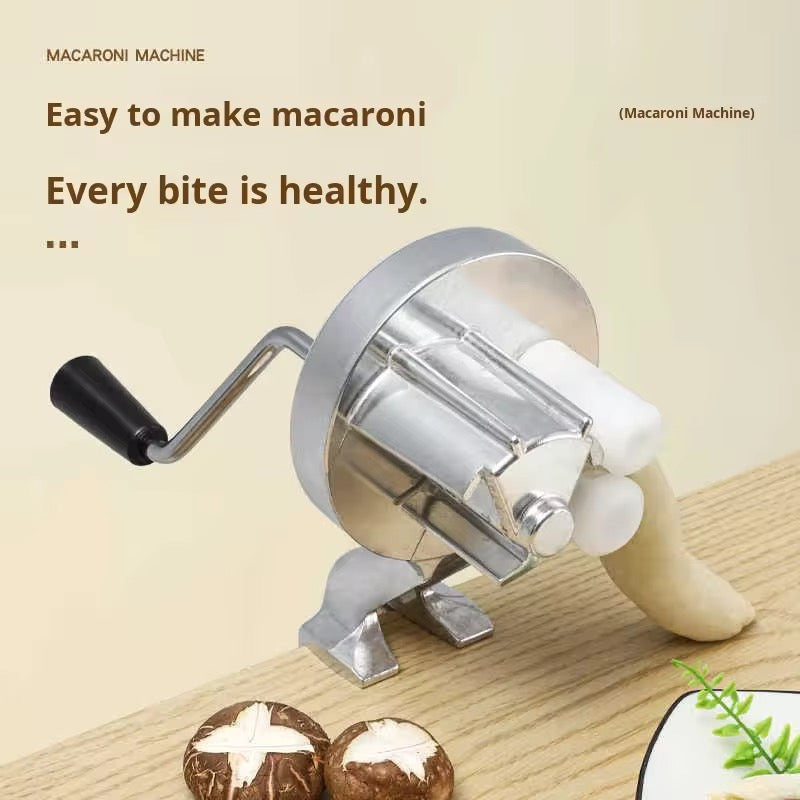 Italian Pasta Manual Noodle Machine Hand-Cranked Noodle Sheet Machine Macaroni Noodle Press Easy