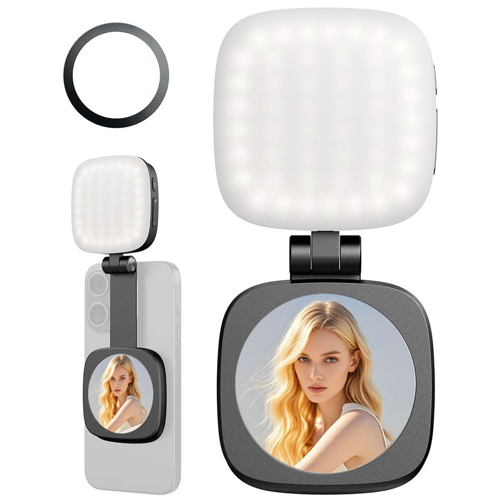 Magnetic cell phone fill light(Free color-changing roast duck)