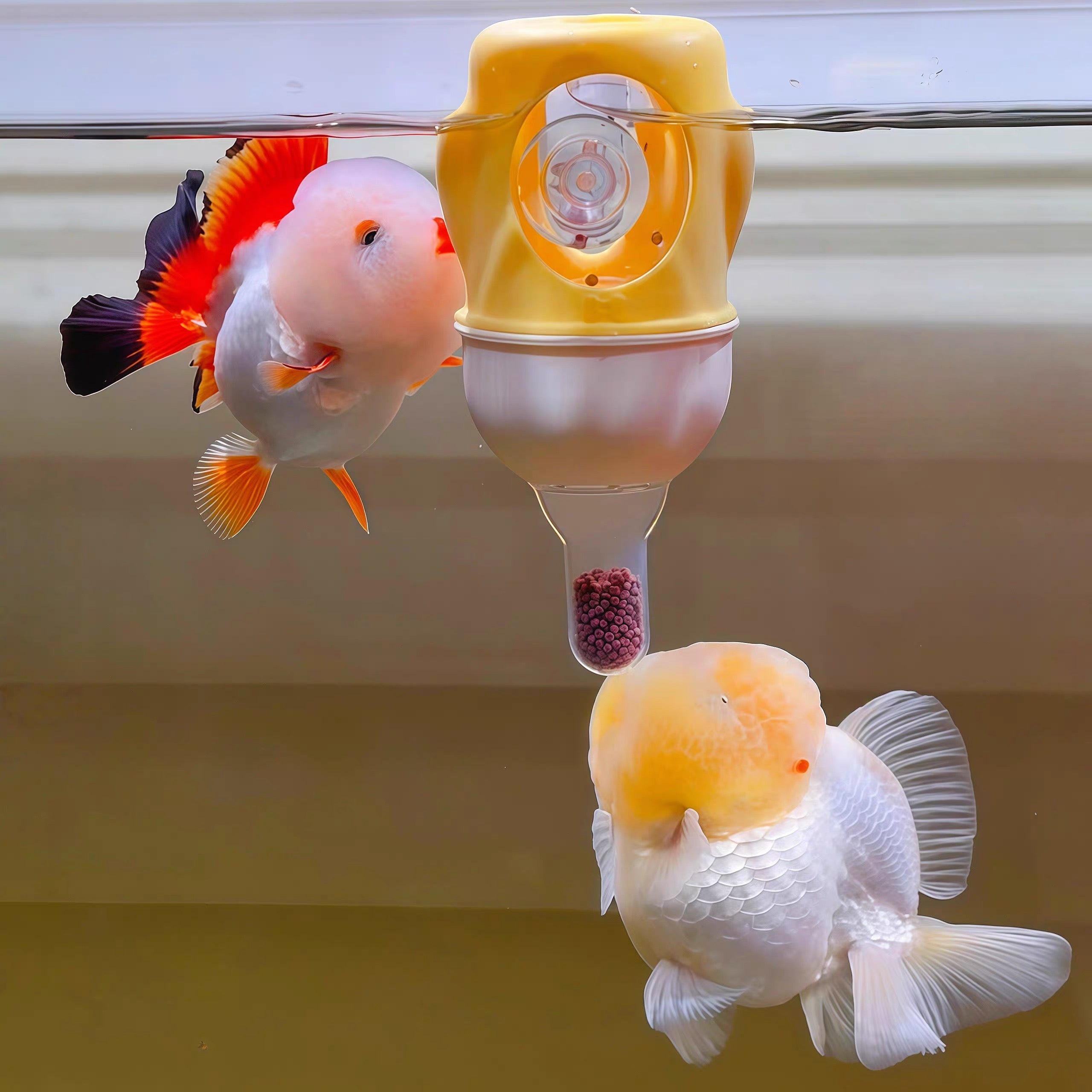 Goldfish Pacifier Automatic Feeder(Two replacement nipples included as a bonus)