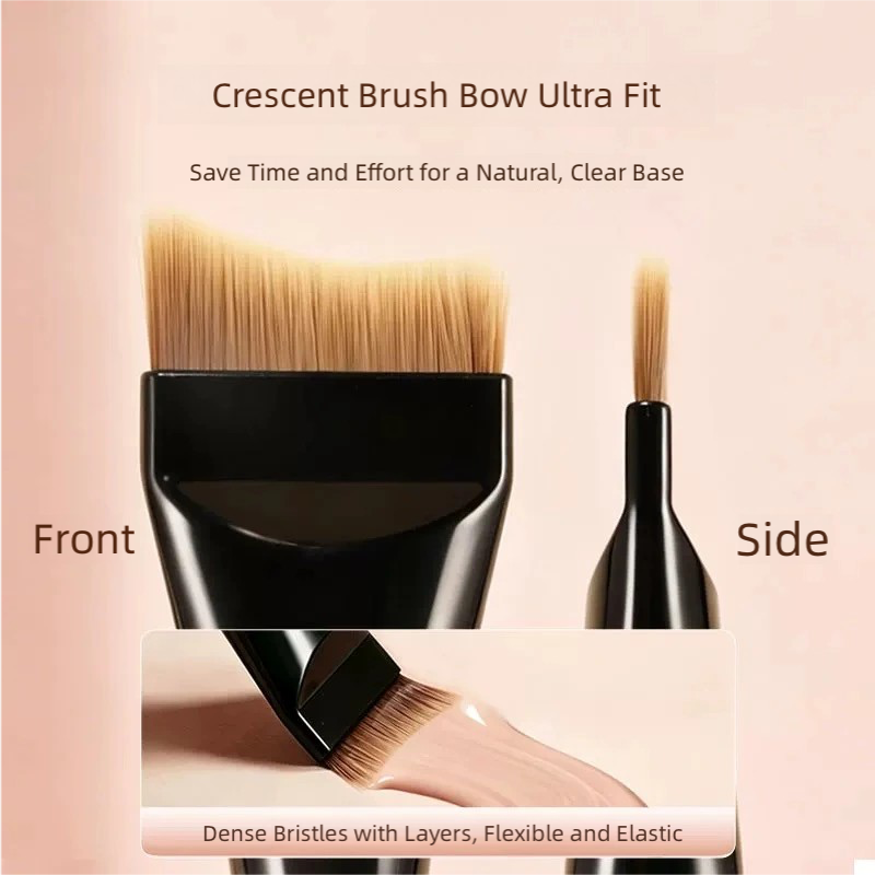 5-in-1 Portable Travel Makeup Brush Set – Multi-Functional All-in-One Beauty Tool