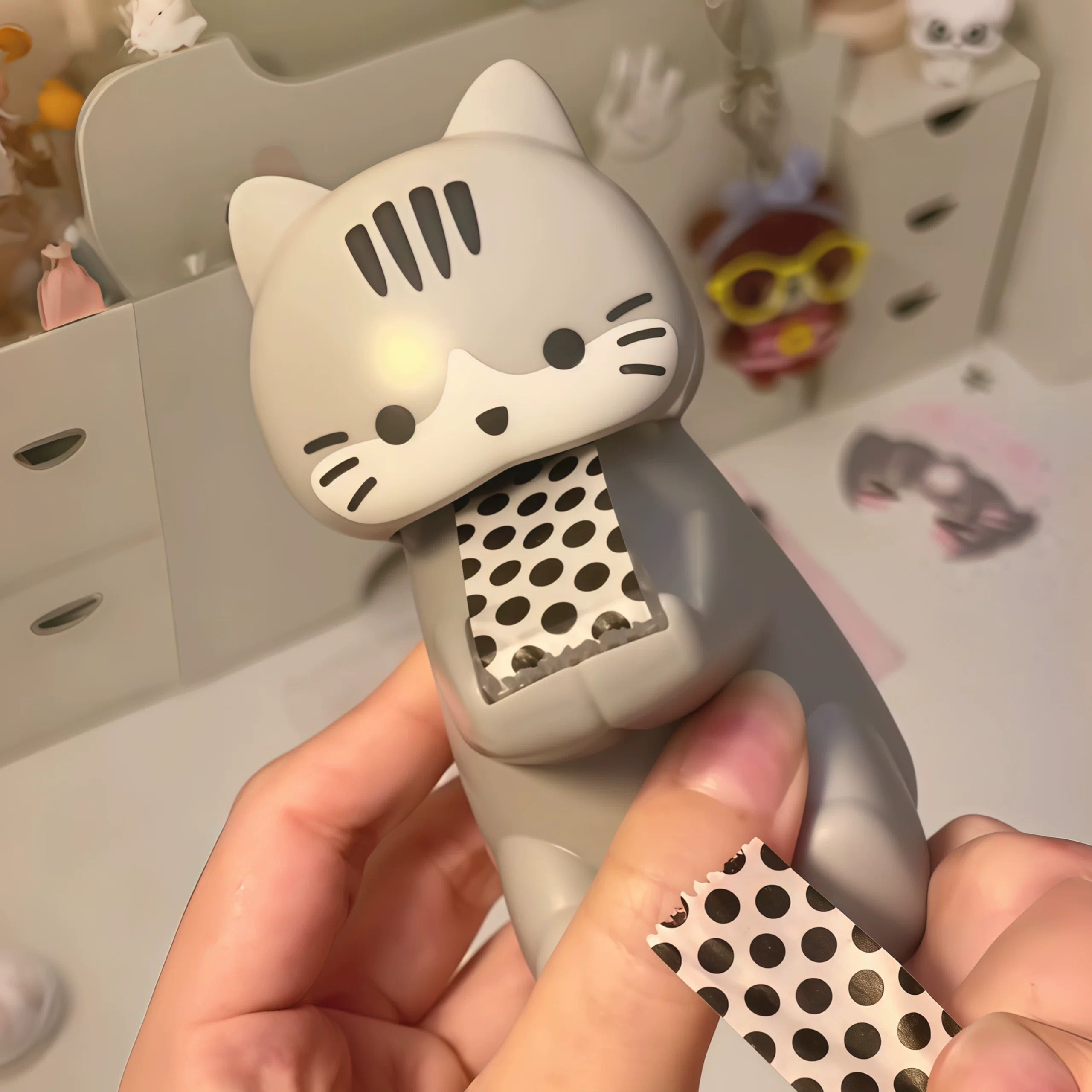 Cat Tape Dispenser – Cute Desk Organizer