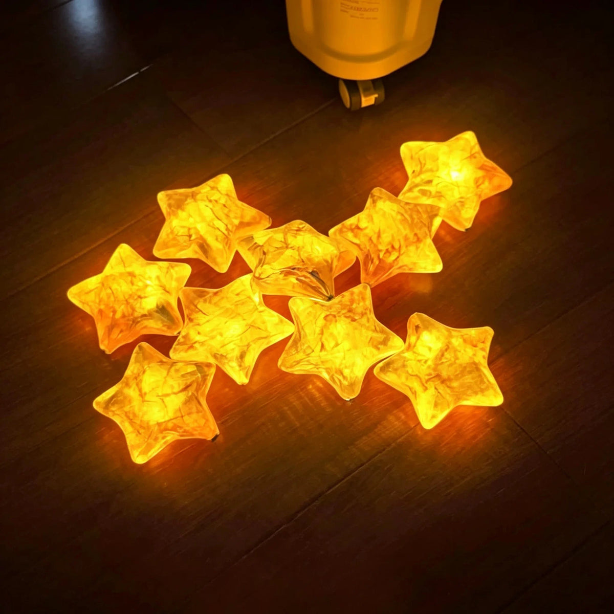 Handmade DIY Star Lights (Set of 6) with a Free Bag