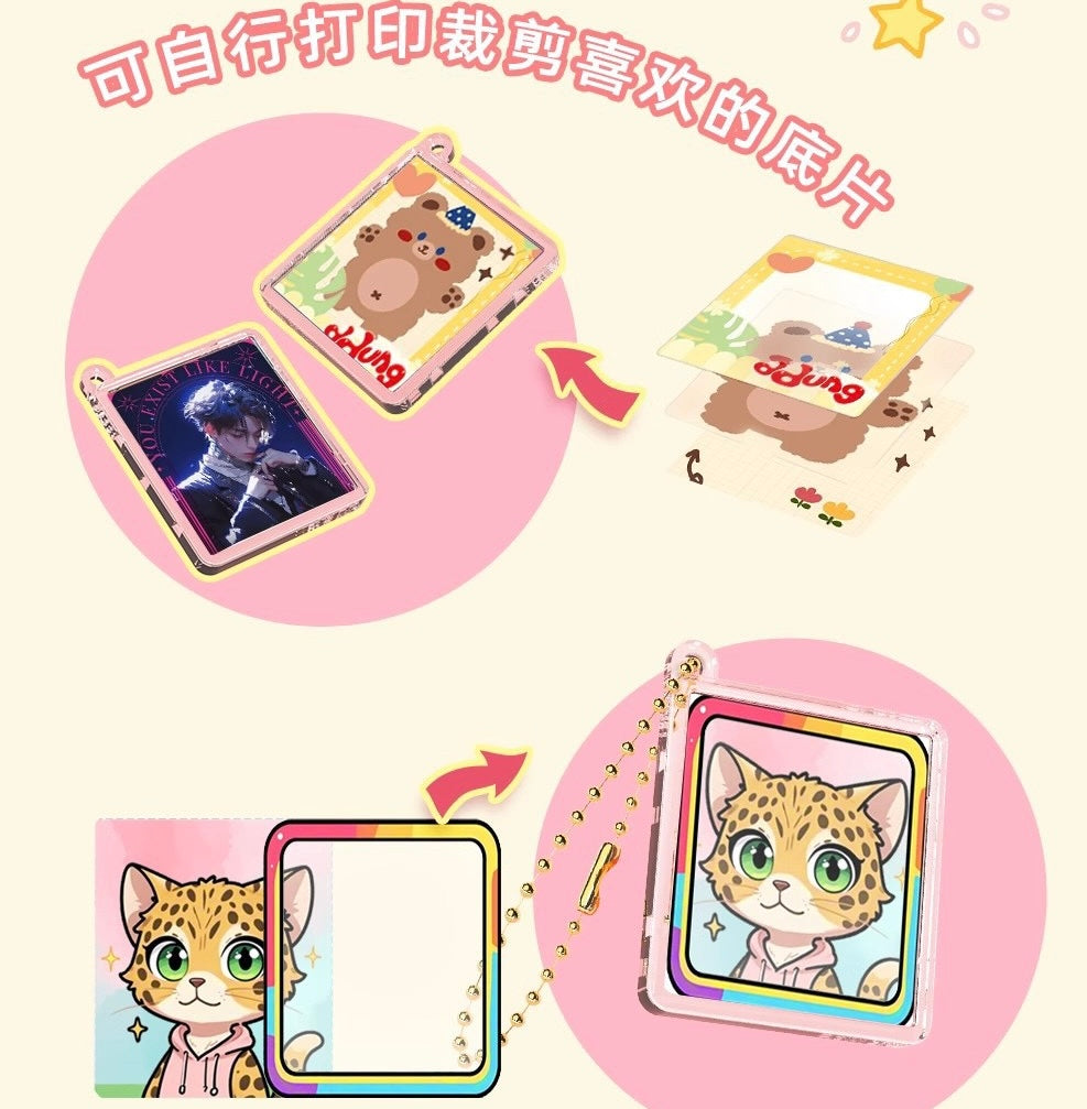 DIY Keychain Making Kit – All-in-One Pendant Craft Machine Set