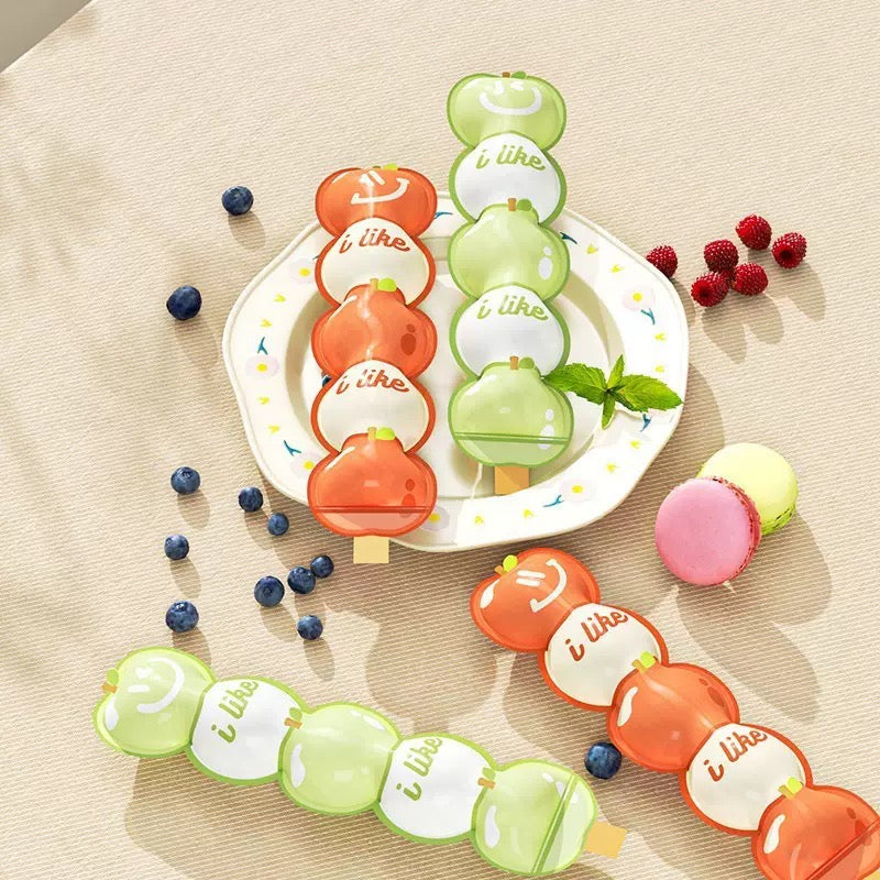 80-Pack Disposable Ice Bags | DIY Ice Cubes, Ice Balls & Ice Sticks