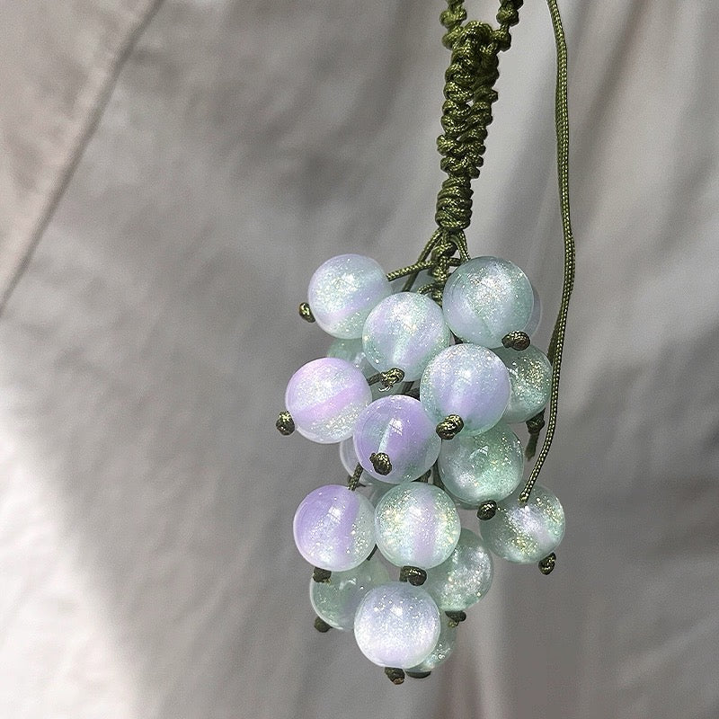 UV Color-Changing Grape Bracelet – 1 Finished Piece + FREE DIY Kit Included