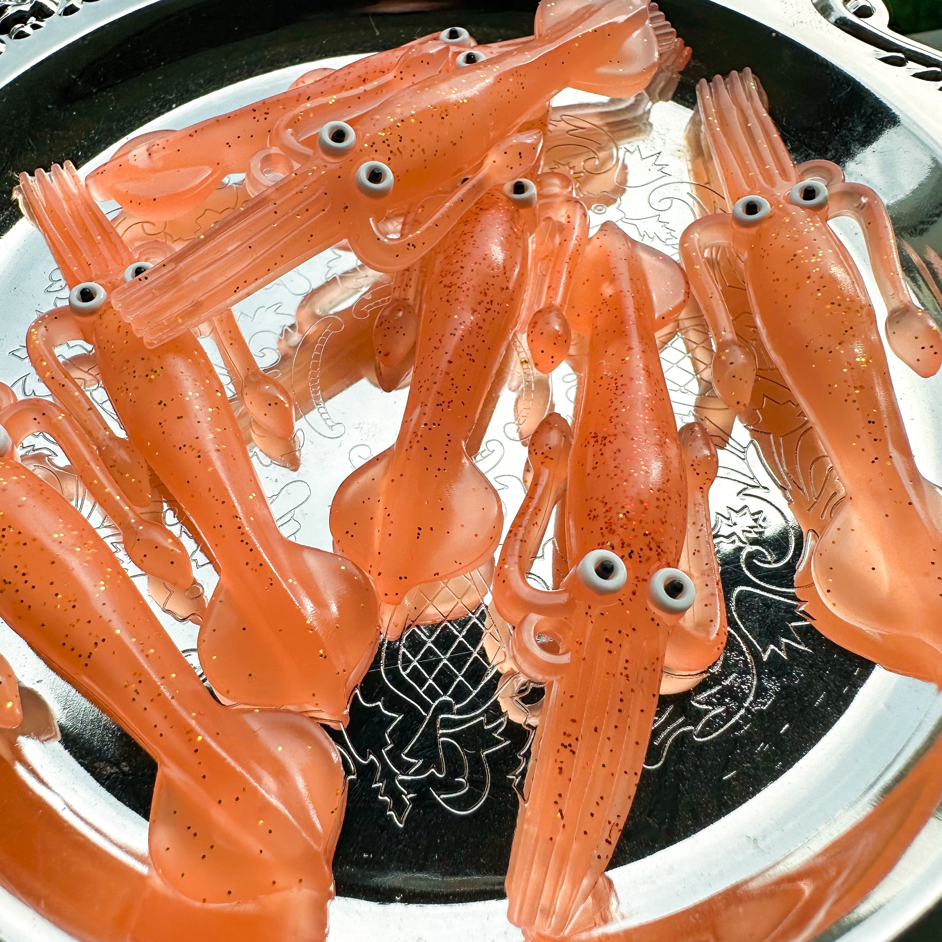 UV Color Changing Squid in a pack of 5 (buy one pack and get one free)