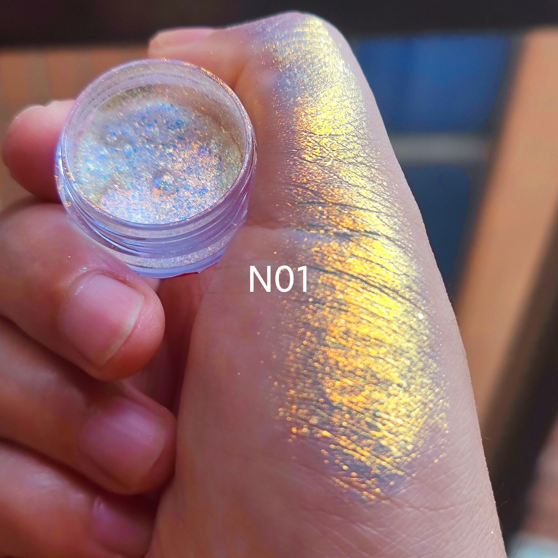 Color Powder (Chameleon Series) 0.4g per package No need to grind
