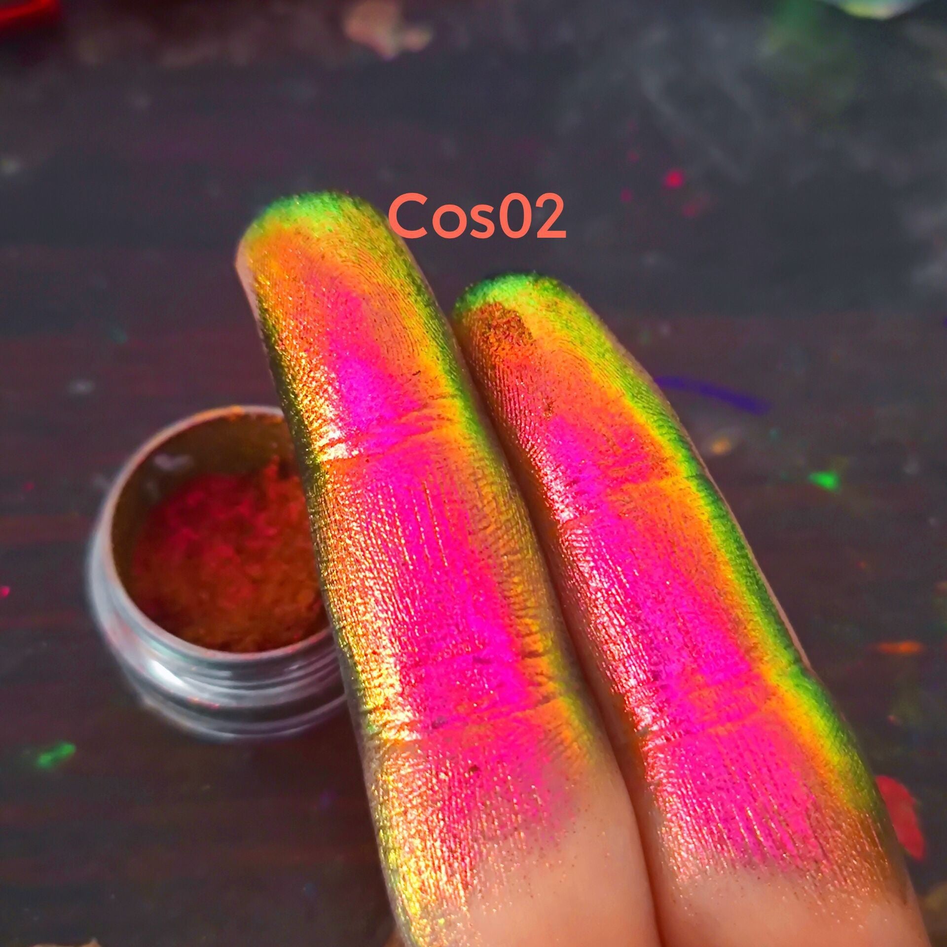 Color Powder (Evening Sunset) 0.4g per packet No need to grind