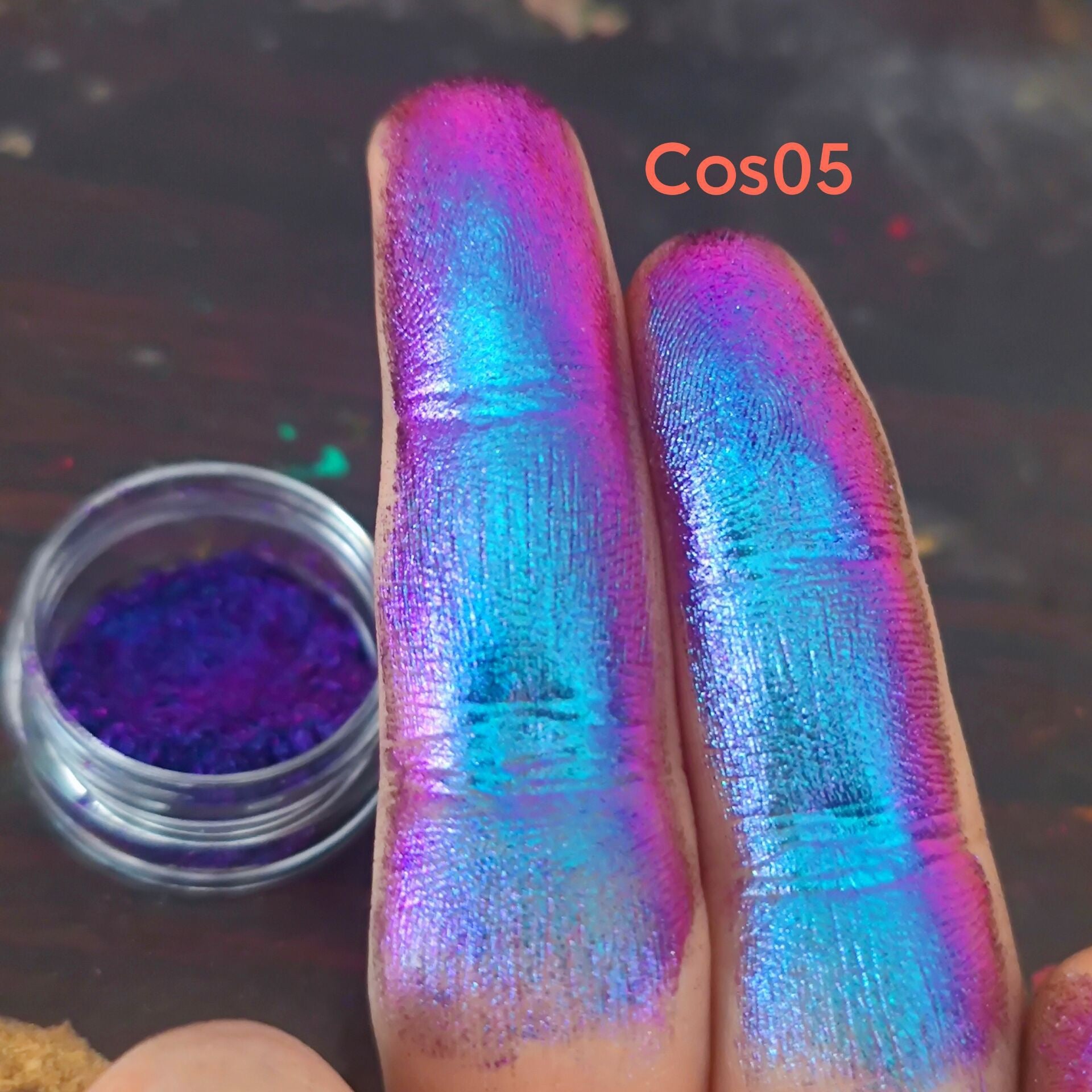Color Powder (Evening Sunset) 0.4g per packet No need to grind
