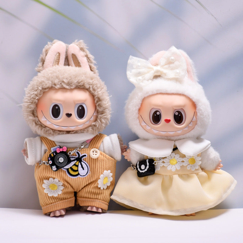labubu clothes 17cm 1st generation 2nd generation 3rd generation universal (only clothes not including dolls)