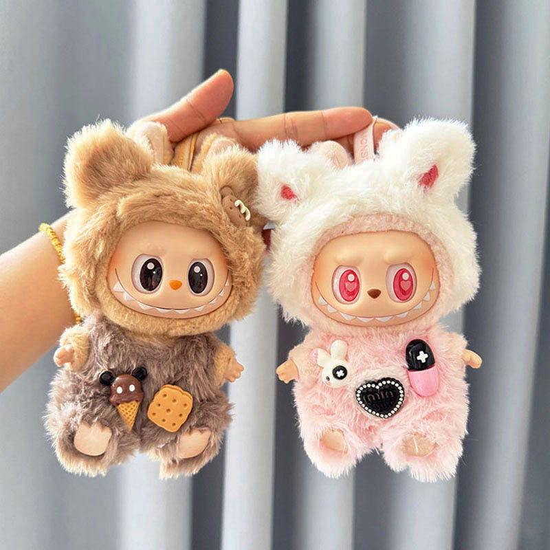labubu clothes 17cm 1st generation 2nd generation 3rd generation universal (only clothes not including dolls)