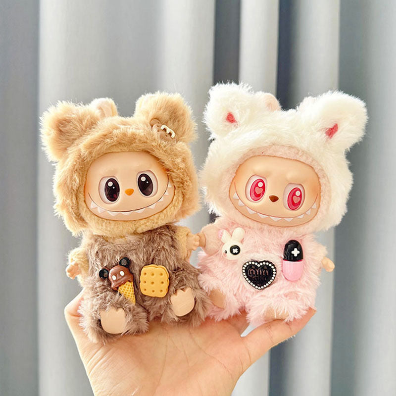 labubu clothes 17cm 1st generation 2nd generation 3rd generation universal (only clothes not including dolls)
