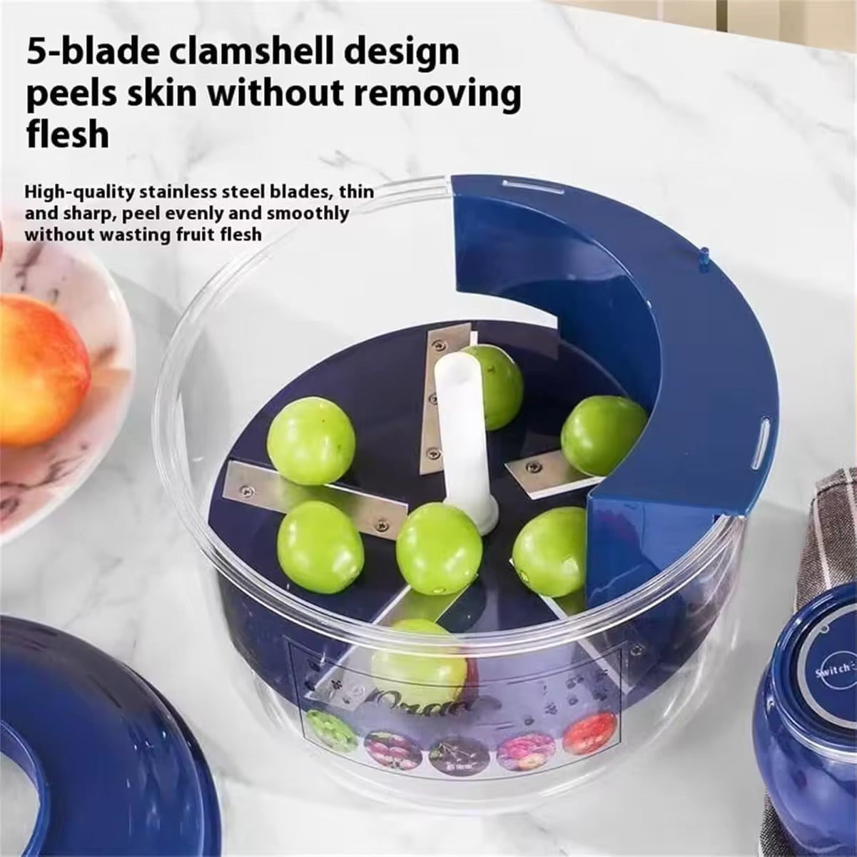 Vegetable and Fruit Automatic Peeler