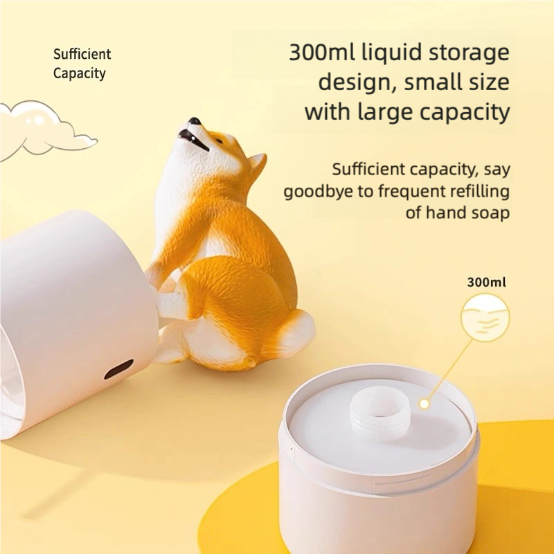 Shiba Inu Automatic Hand Sanitizer Dispenser