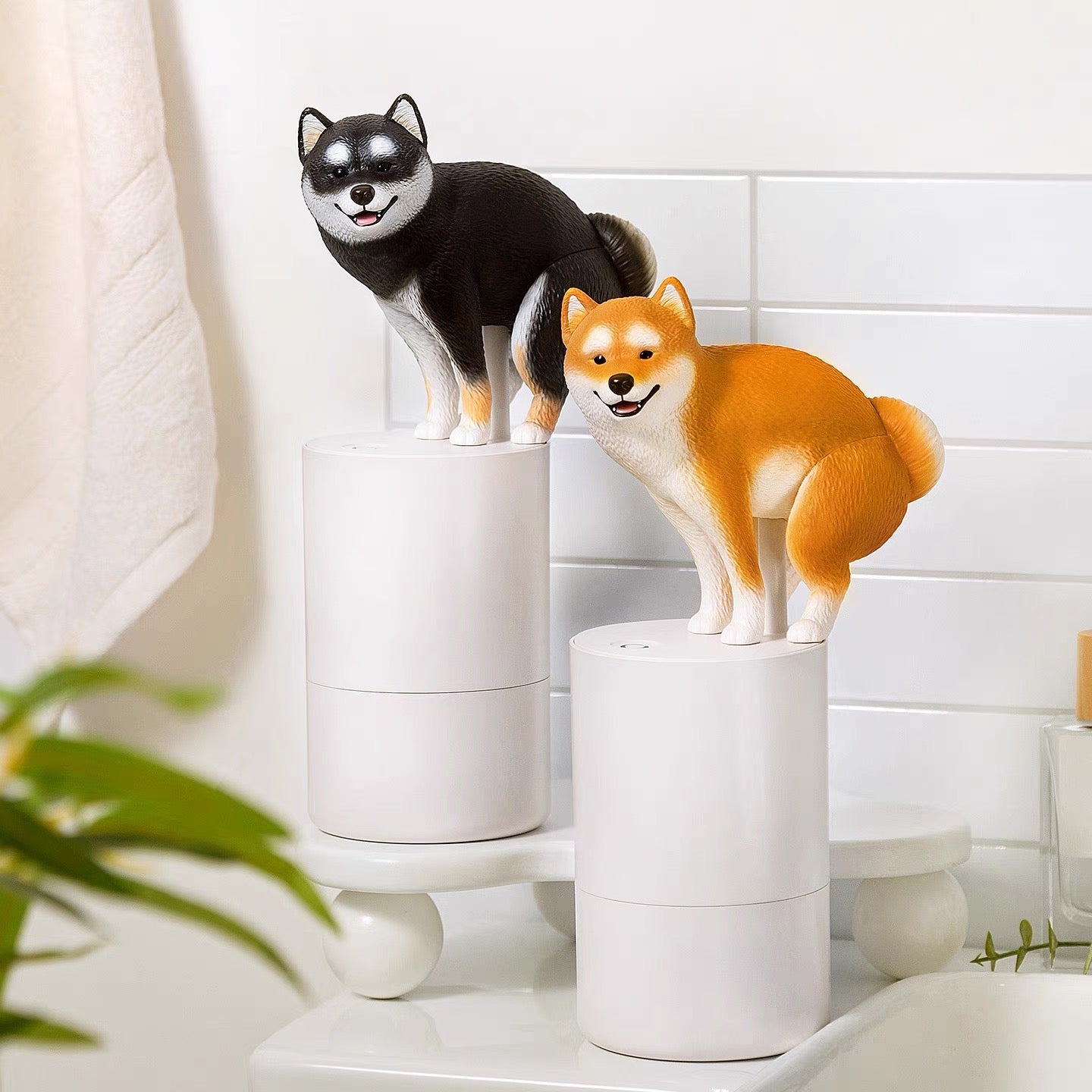 Shiba Inu Automatic Hand Sanitizer Dispenser