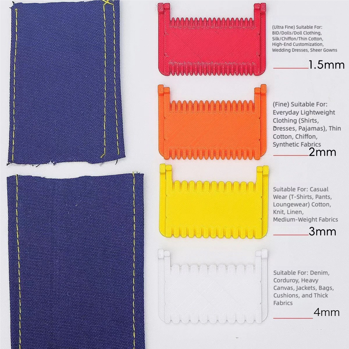 Hand Sewing Aid Set (Set of 5) This set includes 5 different sized aids.