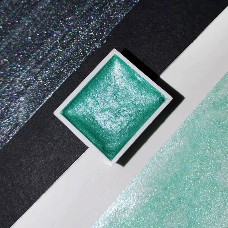 Hand Ground Pearlescent Pigment Set
