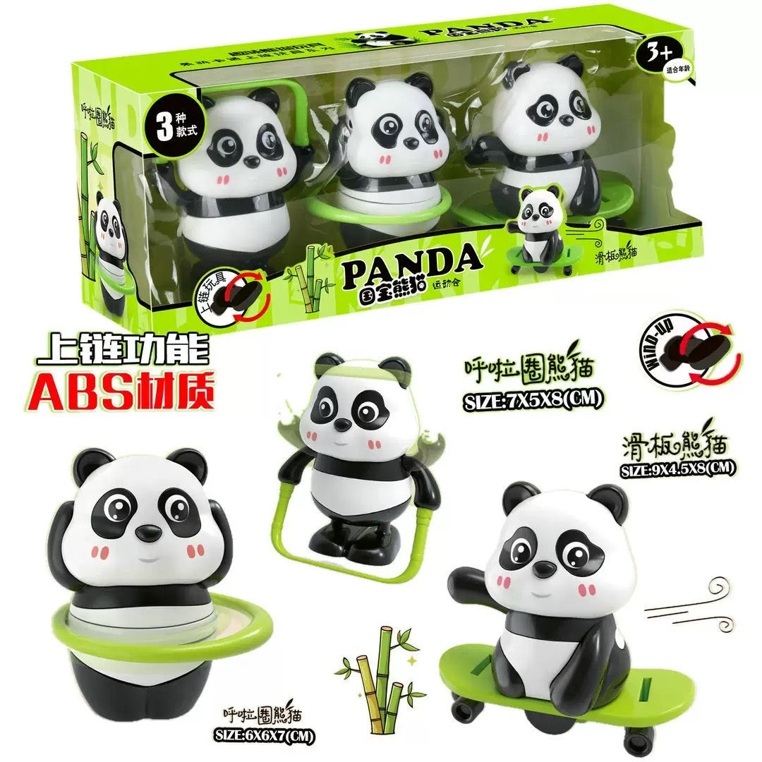 Clockwork Panda (3pcs) Set