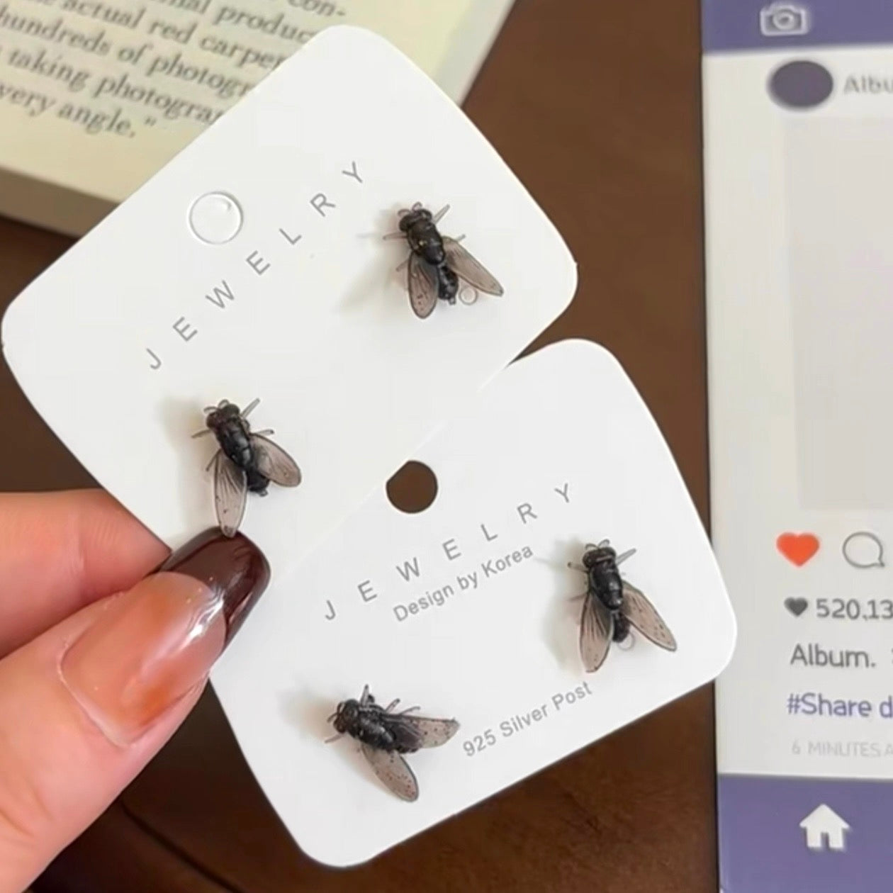Fly Earrings (Buy One Get One Free)