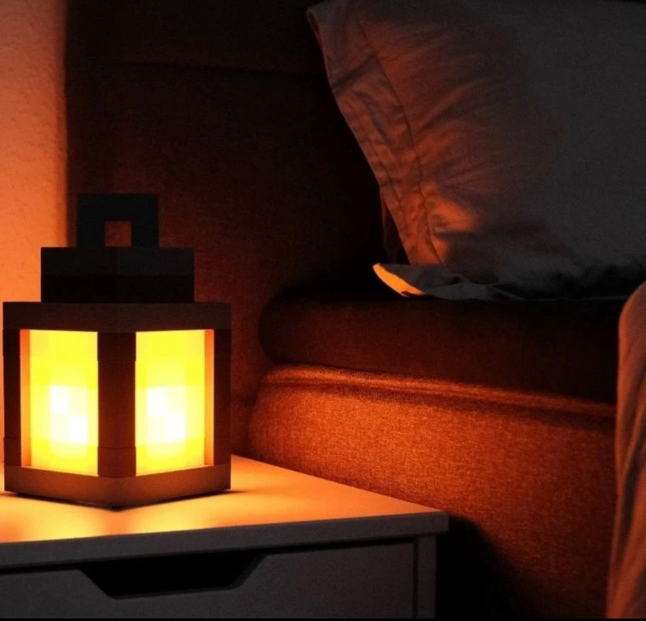 My World Pixel Night Light