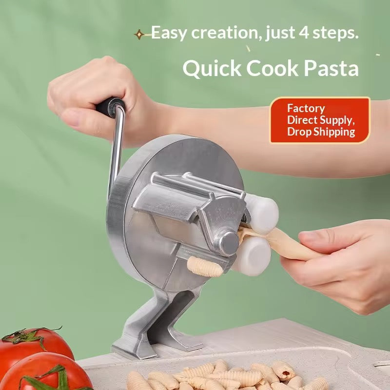 Italian Pasta Manual Noodle Machine Hand-Cranked Noodle Sheet Machine Macaroni Noodle Press Easy