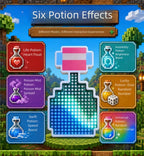Minecraft Magic Potion Pixel Light（Free shipping）