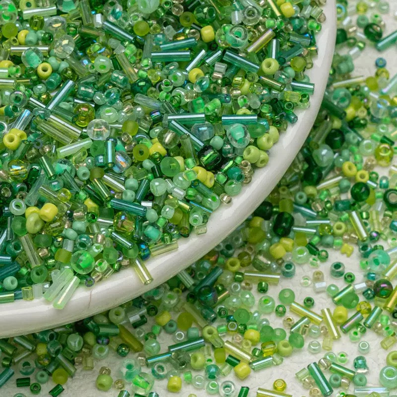 DIY Glass Flower Basket Kit with 1,030+ Beads – Complete Handmade Flower Making Craft Set