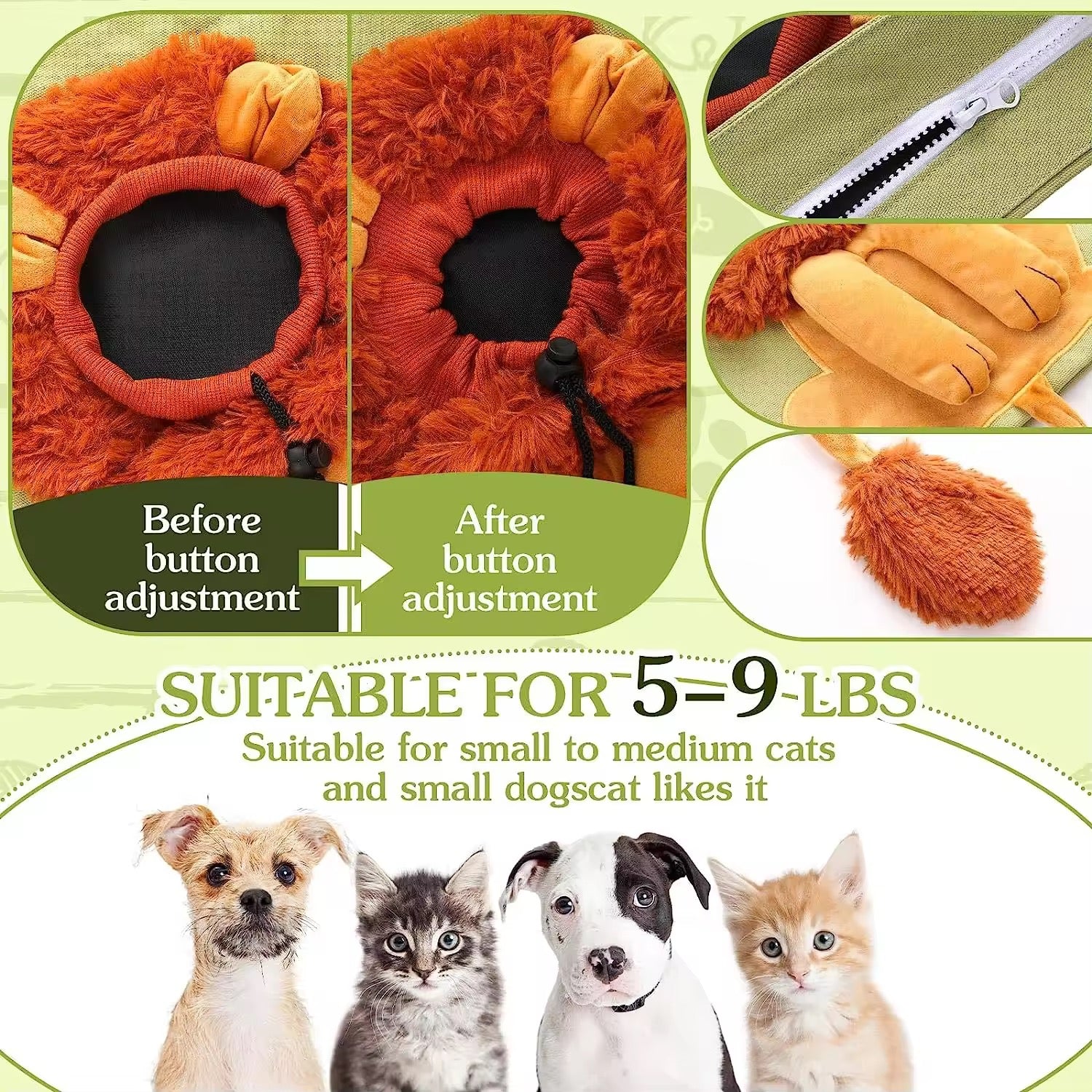 Kitten Outing Backpack